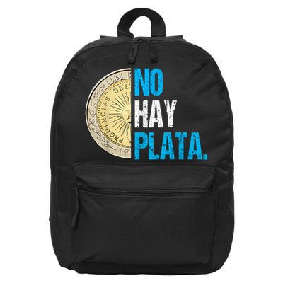 Javier Milei No Hay Plata Coherencia Por Favor Libertarismo 16 in Basic Backpack
