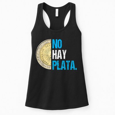 Javier Milei No Hay Plata Coherencia Por Favor Libertarismo Womens Tank Top
