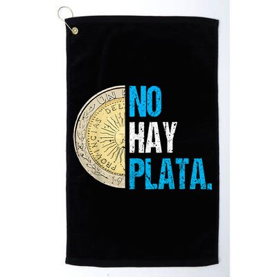 Javier Milei No Hay Plata Coherencia Por Favor Libertarismo Golf Towel