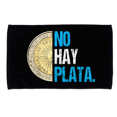 Javier Milei No Hay Plata Coherencia Por Favor Libertarismo Microfiber Hand Towel