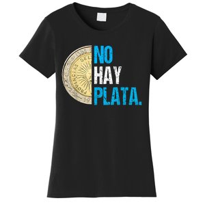 Javier Milei No Hay Plata Coherencia Por Favor Libertarismo Women's T-Shirt