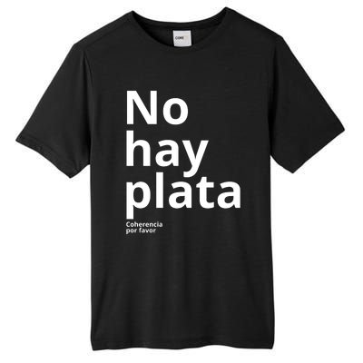 Javier Milei No Hay Plata Coherencia Por Favor Libertarismo Tall Fusion ChromaSoft Performance T-Shirt