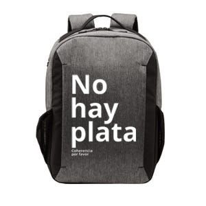 Javier Milei No Hay Plata Coherencia Por Favor Libertarismo Vector Backpack