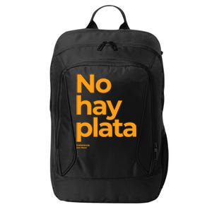 Javier Milei No Hay Plata Coherencia Por Favor Libertarismo City Backpack