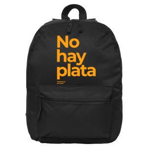 Javier Milei No Hay Plata Coherencia Por Favor Libertarismo 16 in Basic Backpack