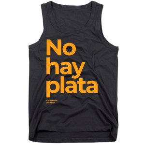 Javier Milei No Hay Plata Coherencia Por Favor Libertarismo Tank Top