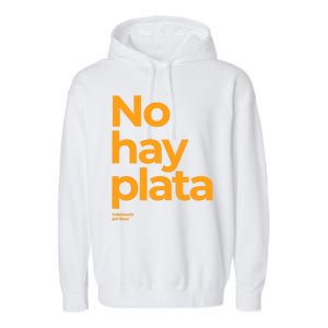 Javier Milei No Hay Plata Coherencia Por Favor Libertarismo Garment-Dyed Fleece Hoodie