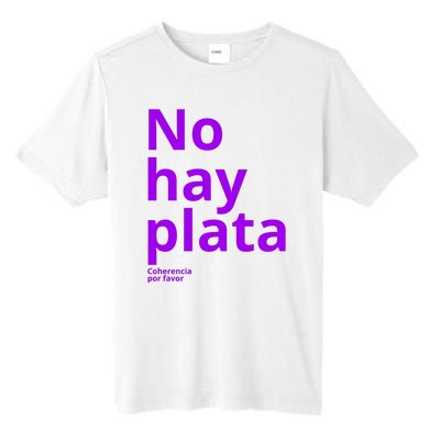 Javier Milei No Hay Plata Coherencia Por Favor Libertarismo Tall Fusion ChromaSoft Performance T-Shirt