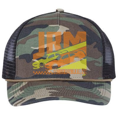 Jr Motorsports Neon Blue New Retro Rope Trucker Hat Cap