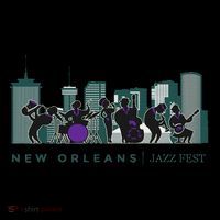 Jazz Music New Orleans Fest Jazz Festival Souvenir Tall T-Shirt
