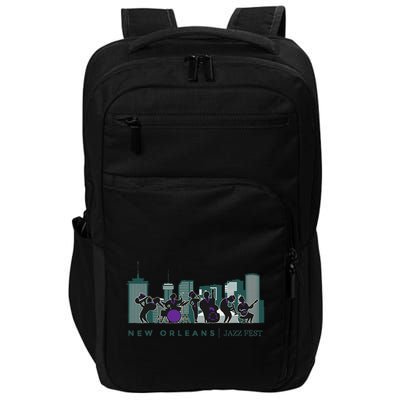 Jazz Music New Orleans Fest Jazz Festival Souvenir Impact Tech Backpack