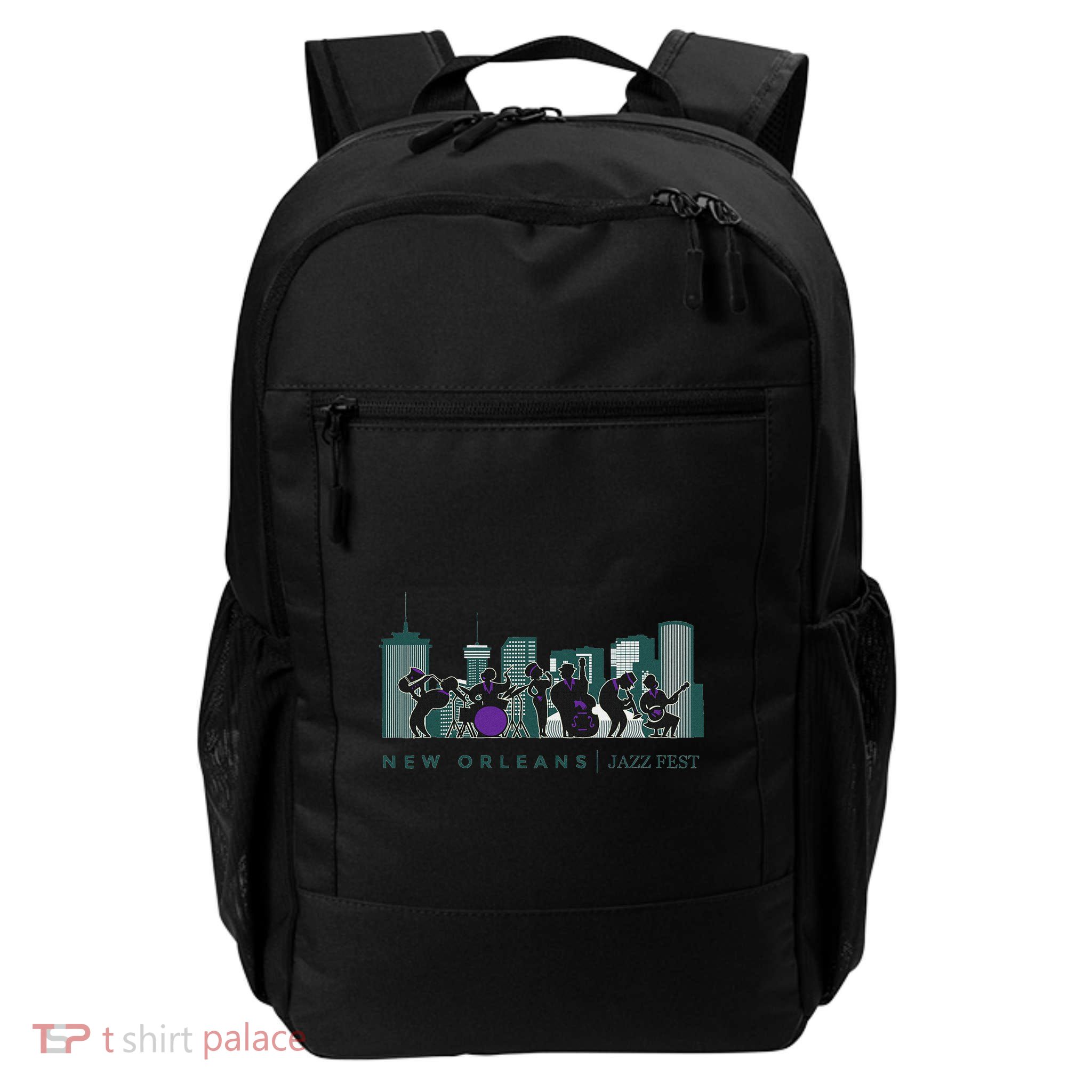 Jazz Music New Orleans Fest Jazz Festival Souvenir Backpack