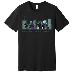 Jazz Music New Orleans Fest Jazz Festival Souvenir Premium T-Shirt