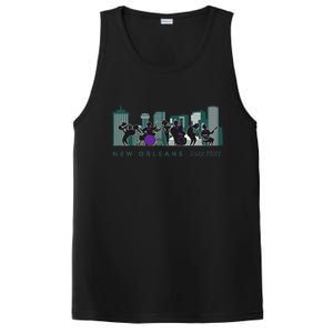 Jazz Music New Orleans Fest Jazz Festival Souvenir PosiCharge Competitor Tank