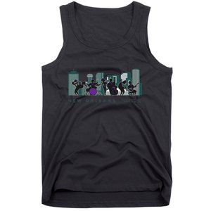 Jazz Music New Orleans Fest Jazz Festival Souvenir Tank Top