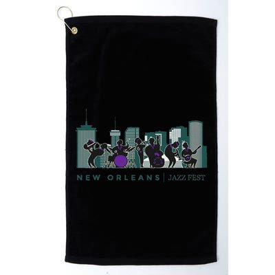 Jazz Music New Orleans Fest Jazz Festival Souvenir Golf Towel