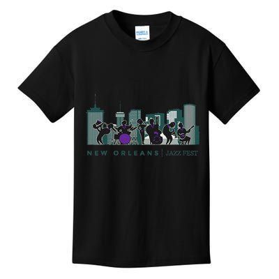 Jazz Music New Orleans Fest Jazz Festival Souvenir Kids T-Shirt