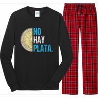 Javier Milei No Hay Plata Coherencia Long Sleeve Pajama Set