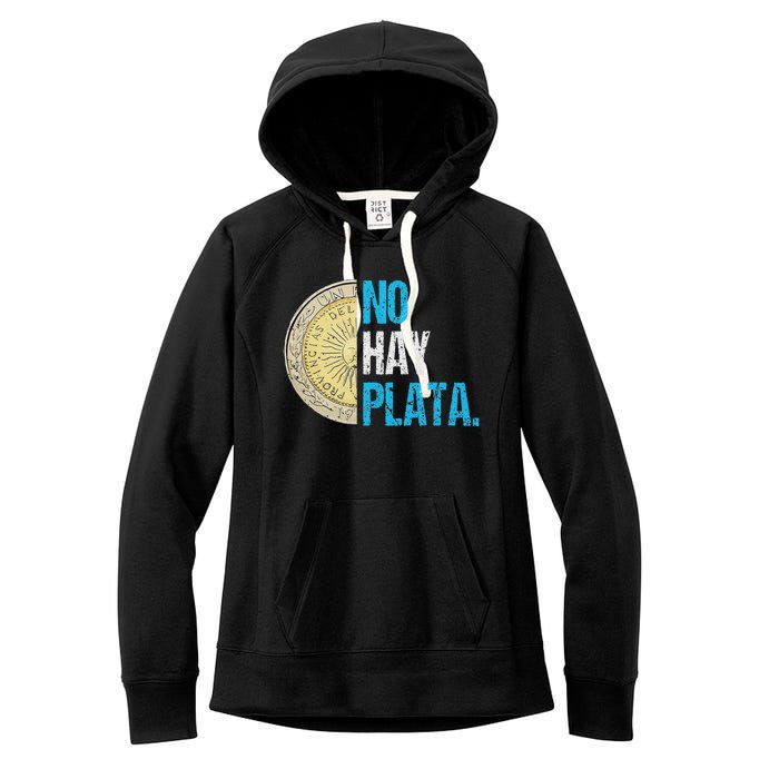 Javier Milei No Hay Plata Coherencia Women's Fleece Hoodie