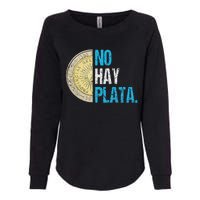 Javier Milei No Hay Plata Coherencia Womens California Wash Sweatshirt