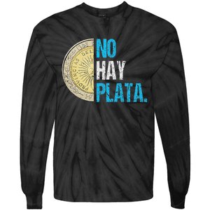 Javier Milei No Hay Plata Coherencia Tie-Dye Long Sleeve Shirt