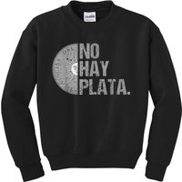 Javier Milei No Hay Plata Coherencia Por Favor Libertarismo Kids Sweatshirt