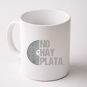 Javier Milei No Hay Plata Coherencia Por Favor Libertarismo Coffee Mug