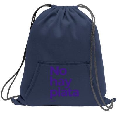 Javier Milei No hay plata Coherencia por favor Libertarismo Sweatshirt Cinch Pack Bag