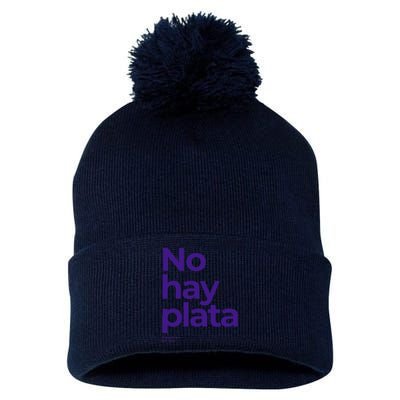 Javier Milei No hay plata Coherencia por favor Libertarismo Pom Pom 12in Knit Beanie