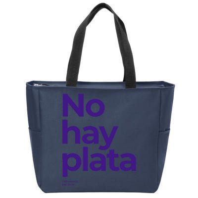 Javier Milei No hay plata Coherencia por favor Libertarismo Zip Tote Bag