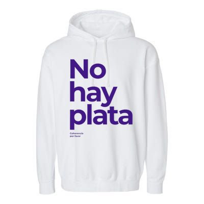 Javier Milei No hay plata Coherencia por favor Libertarismo Garment-Dyed Fleece Hoodie