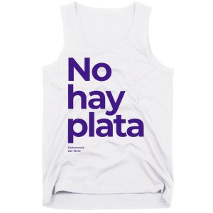 Javier Milei No hay plata Coherencia por favor Libertarismo Tank Top