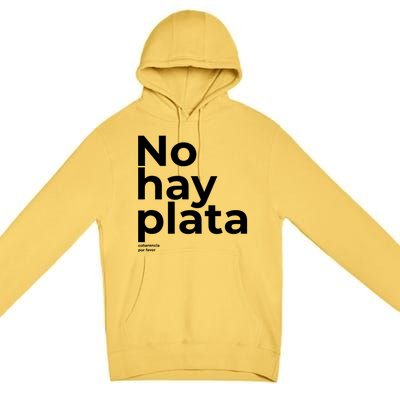 Javier Milei No Hay Plata Coherencia Por Favor Libertarismo Premium Pullover Hoodie