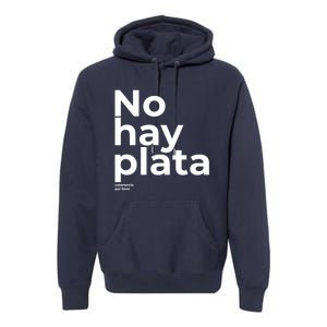 Javier Milei No Hay Plata Coherencia Por Favor Libertarismo Premium Hoodie