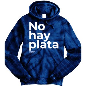 Javier Milei No Hay Plata Coherencia Por Favor Libertarismo Tie Dye Hoodie