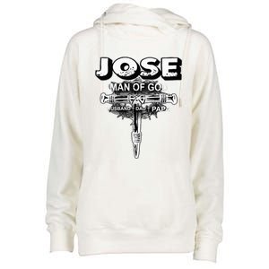 Jose Man Of God Husband Dad And Papa Womens Funnel Neck Pullover Hood