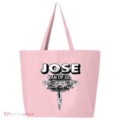 Jose Man Of God Husband Dad And Papa 25L Jumbo Tote