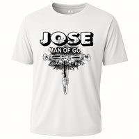 Jose Man Of God Husband Dad And Papa Cooling Performance Crew T-Shirt