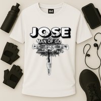Jose Man Of God Husband Dad And Papa Cooling Performance Crew T-Shirt