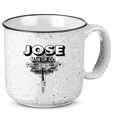 Jose Man Of God Husband Dad And Papa 15oz Campfire Ceramic Mug