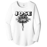 Jose Man Of God Husband Dad And Papa Women's Perfect Tri Tunic Long Sleeve Shirt