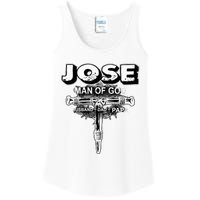 Jose Man Of God Husband Dad And Papa Ladies Essential Tank