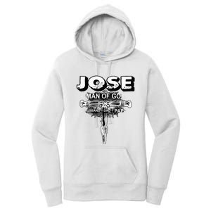 Jose Man Of God Husband Dad And Papa Women's Pullover Hoodie