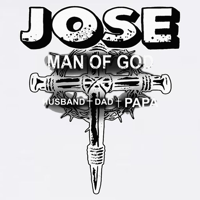 Jose Man Of God Husband Dad And Papa Short Acrylic Beanie