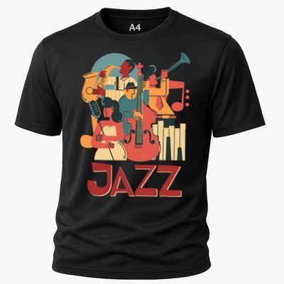 Jazz Musician Orchestra Play On Stage Smooth Jazz Performance Shirt