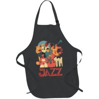 Jazz Musician Orchestra Play On Stage Smooth Jazz Apron