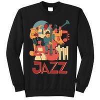 Jazz Musician Orchestra Play On Stage Smooth Jazz Sweatshirt