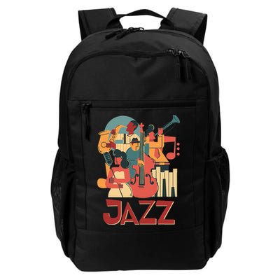 Jazz Musician Orchestra Play On Stage Smooth Jazz Backpack
