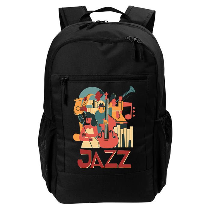 Jazz Musician Orchestra Play On Stage Smooth Jazz Backpack