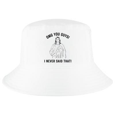 Jesus Meme Omg You Guys I Never Said That Cool Comfort Performance Bucket Hat